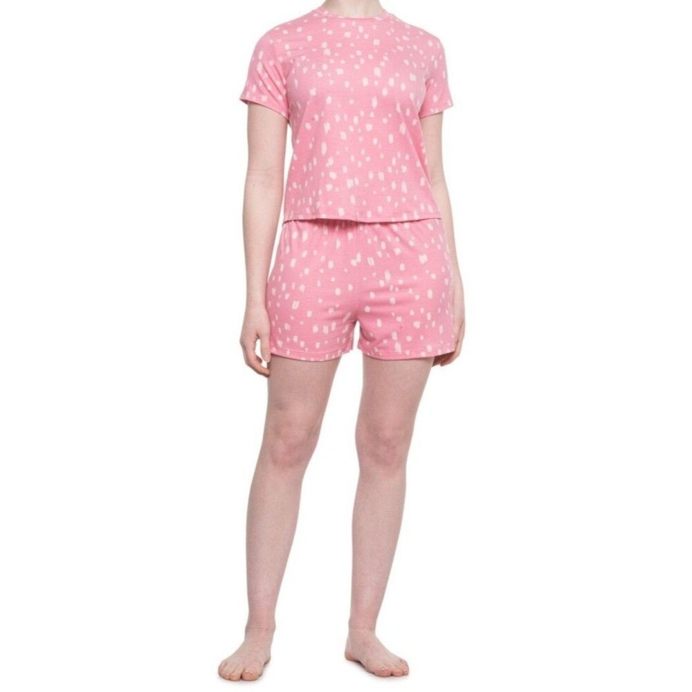 Como Blu Sleepwear Women's Shirt Shorts Lounge Pajamas Set Size XL